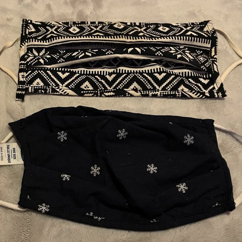 Set of 3 Triple Layer Adult Face Masks from Old Navy